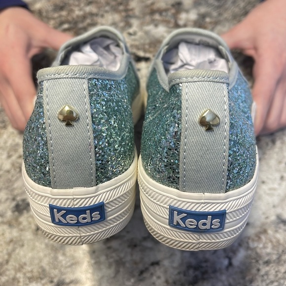 KEDS BY KATE SPADE LIGHT BLUE SIZE 7 WOMANS SHOES WF6476 - Picture 7 of 14